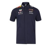 Red Bull Racing F1 Chemise boutonnée pour homme 2024, bleu marine, XX-Large