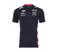 Red Bull Racing F1 T-shirt édition spéciale America Race Team pour homme, Bleu nuit, Taille L