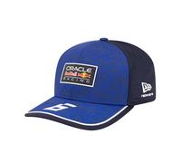 Red Bull Racing F1 Team, produit officiel 2026, casquette de baseball Isack Hadjar Drivers, fermeture élastique, réglable, bleu