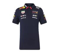 Red Bull Racing Formula One Team - Produit officiel de Formule 1 - Réplique du polo - Ciel nocturne - Enfants, Juniors, Bleu nuit, 10-11 ans