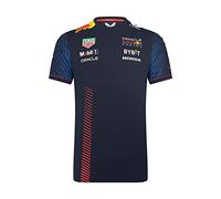 Red Bull Racing Formula One Team - Produit Officiel de Formule 1 - Réplique du Polo à Manches Courtes - Ciel Nocturne - pour Homme, Bleu Nuit, XXL