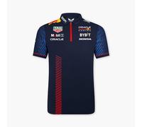 Red Bull Racing Formula One Team - Produit Officiel de Formule 1 - Réplique du Polo à Manches Courtes - Ciel Nocturne - pour Homme, Bleu Nuit, XXL