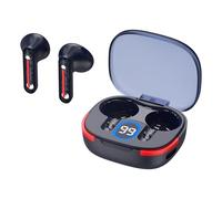 Red Bull Racing RB-EB190 Écouteurs intra-auriculaires Bluetooth sans fil avec réduction du bruit ENC, pilote 13 mm, étui de charge USB-C, réduction du bruit 25 à 30 dB, autonomie de 3 à 4 h, portée de
