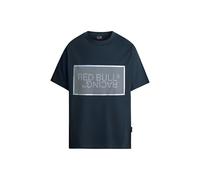 Red Bull Racing X Pepe Jeans RBR Mesh Film Logo Tee T-Shirt, Blue (Dulwich Blue), L Homme
