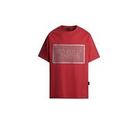 Red Bull Racing X Pepe Jeans RBR Mesh Film Logo Tee, T-Shirt Homme, Red (Mars Red),