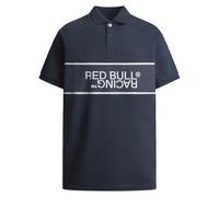 Red Bull Racing X Pepe Jeans RBR Panel Print Logo Polo, Blue (Dulwich Blue), M Homme
