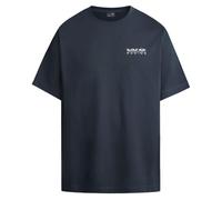 Red Bull Racing X Pepe Jeans RBR Pit Stop Crew Tee T-Shirt, Blue (Dulwich Blue), S Homme