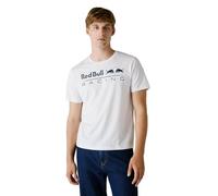 Red Bull Racing X Pepe Jeans Tee-Shirt avec Logo d'équipe pour Homme, Blanc (Blanc), L, Blanc (Blanc), L