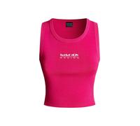 Red Bull Racing x Pepe Jeans Tops en tricot 'Red Bull Racing x Pepe Jeans' rose / blanc, Taille XL