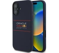 Red Bull RBHMP16S24SIHSRV Hardcase iPhone 16 6,1" bleu marine Silicone Horizontal Logo MagSafe Housse de protection
