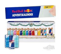 Red Bull RedBull Calendrier de l'Avent 2024, avec 24 canettes Redbull de 0,25 l, différentes variétés