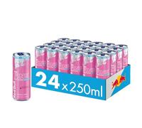 Red Bull Rose Energy Drink Spring Edition (sans sucre) - 24 canettes palettes - boissons au goût de baies sauvages, jetables (24 x 250 ml)