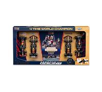 Bburago F1 Red Bull Max Verstappen 1:43 Set 4 Car Model Kit Multicolore