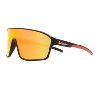 Red Bull Spect - Daft S3 - Lunettes vélo - black / red orange mirror