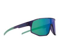 Red Bull Spect - Dash Shiny X'Tal Dark Purple Gradient Turquoise Smoke Green Purple Mirror - Lunettes de soleil