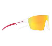 Red Bull Spect Eyewear - Lunettes de soleil - Daft Shiny White and Red Tips/Brown With Red Mirror - Blanc Blanc