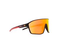 Red Bull Spect Eyewear - Lunettes de soleil - Daft Black and Red Tips/Brown With Red Mirror - Noir Noir
