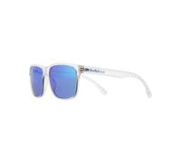 Red Bull Spect Eyewear - Lunettes de soleil - Earle X'tal Clear - Smoke With Blue Mirror - Blanc Blanc