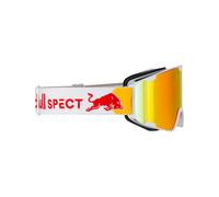Red Bull Spect Eyewear - Masque de ski - Park White - Brown With Red Mirror - Blanc Blanc