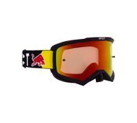 Red Bull Spect Eyewear - Masque de VTT - Evan Matt Black/Amber With Red Mirror - Noir Noir