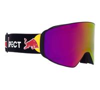 Red Bull Spect Eyewear Snow Goggle JAM-01 black/burgundy snow, red with red mirror, S.2, HIGH CONTRAST