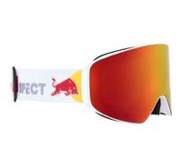 Red Bull Spect Eyewear Snow Goggle JAM-04, white/brown with red mirror