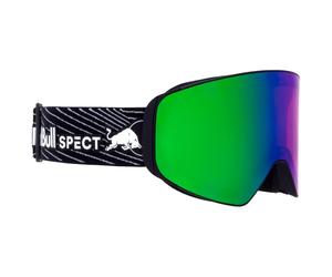 Red Bull Spect - Jam Matt Black Rose Green Mirror + Cloudy Snow - Masque de Ski