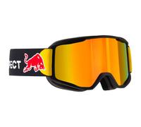 Red Bull Spect - Neon Matt Black Orange Red Mirror - Masque de Ski