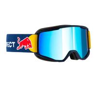 Red Bull Spect - Neon Matt Blue Smoke Ice Blue Mirror - Masque de Ski