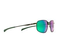 Red Bull Spect - Redms Rectangular Metal Matt Dark Green Green Green Mirror Polarized - Lunettes de soleil