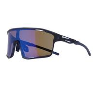 Red Bull Spect - Rumble Boost S2 - Lunettes vélo - matt dark blue / brown blue mirror