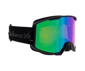 Red Bull Spect - Solo Matt Black Rose Green Mirror - Masque de Ski