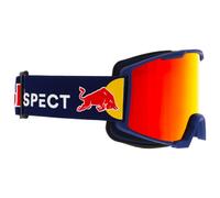 Red Bull Spect - Solo Matt Dark Blue Brown Red Mirror - Masque de Ski
