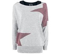 RED by EMP Femme Combinaison de Sweat-Shirt et de Haut Gris-Noir XL