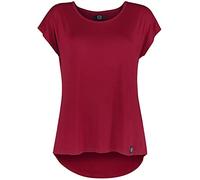 RED by EMP Femme T-Shirt Ample de Base Rouge XL