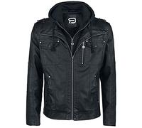 Veste en imitation cuir Rockabilly de RED by EMP - Good Riddance - S à 5XL - pour Homme - noir XL