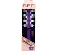 Red By Kiss 7 Row Detangle Brush Purple 1 Unité