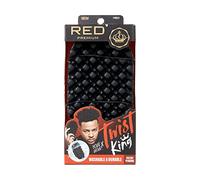 RED by Kiss Bow Wow X Twist King - Brosse coiffante de luxe de qualité supérieure, durable et lavable, pour barbiers et usage quotidien, idéale pour les cheveux bouclés, bouclés et 4C