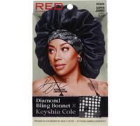 Red By Kiss Diamond Bling Bonnet Super Jumbo Zebra Black 1ut
