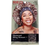 Red By Kiss Diamond Bling Bonnet XL Luxe Leopard 1ut