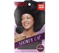 Red By Kiss Essential Shower Cap Super Jumbo Black 1ut