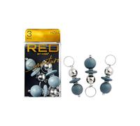 RED by Kiss Lot de 3 breloques tressées pour dreadlocks pour femme - Pendentifs décoratifs (84)