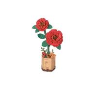 Red Camellia / Camélia Rouge- Puzzle 3D en bois ROWOOD