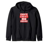 Red Can't Cheat The Grind Red Graphic Sweat à Capuche