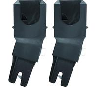 RED CASTLE - 2 Adaptateurs, Siège auto Pebble Bébé Confort - Poussette Evolutwin, Attaches Rapides (Lot de 2)