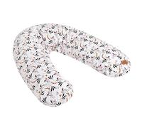 BEABA - Coussin d'Allaitement Jersey de coton imprimé Howell Blanc