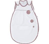 RED CASTLE - Gigoteuse fine vintage 55 cm blanc neige / liberty rose