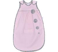 RED CASTLE - Gigoteuse fine vintage 65 cm vieux rose / liberty gris