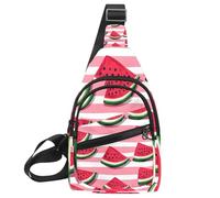 Red Cherries (4) Sac à dos à bandoulière, Multicolore 18., 11.8x7x1.5in/30x18x4cm