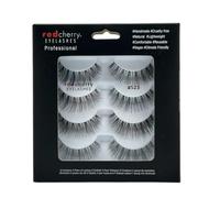 Red Cherry Lashes #523 Sage Multipack (4 paires) - Lot de 4 paires de cils professionnels en cheveux naturels pour un look naturel